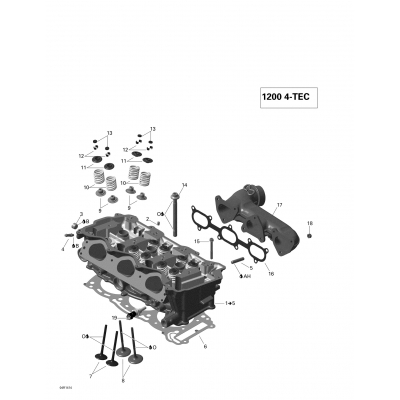 01_Cylinder Head and Exhaust Manifold