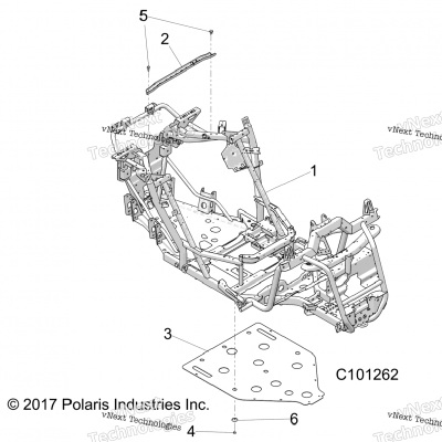 Chassis, Main Frame And Skid Plate