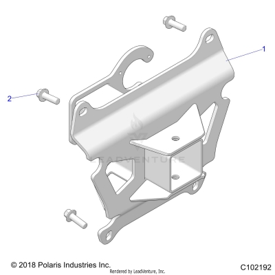 CHASSIS, HITCH MOUNT - A25SLE95CF/FF/EF (C102192)