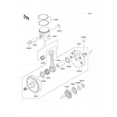 Crankshaft/Piston(s)