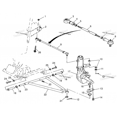 Aarm/Strut Mounting Sport 400L