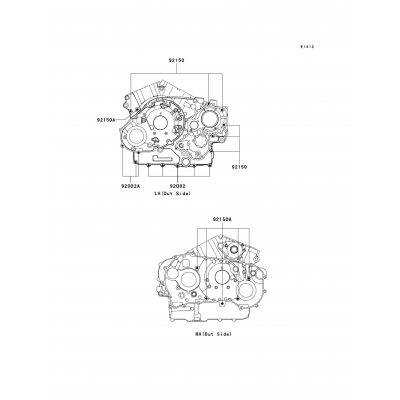 Crankcase Bolt Pattern