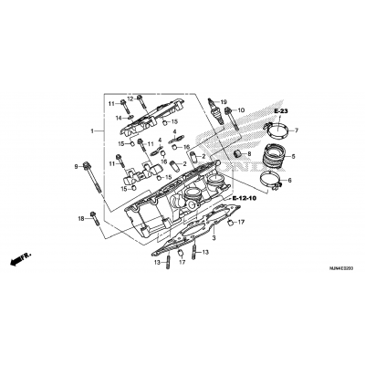 RIGHT CYLINDER HEAD