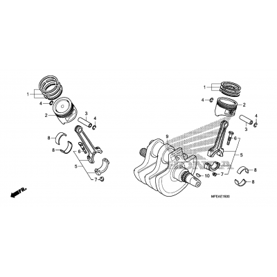 CRANKSHAFT / PISTON