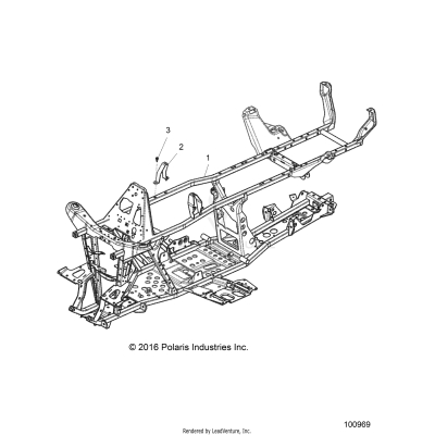 CHASSIS, FRAME - A17SDE57N2/A57N2 (100969)