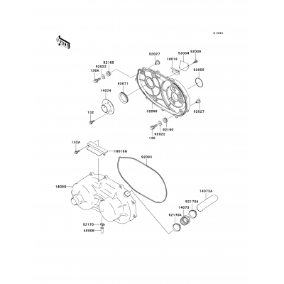 Converter Cover/Drive Belt