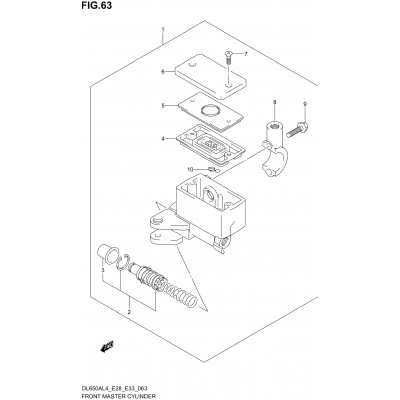 FRONT MASTER CYLINDER