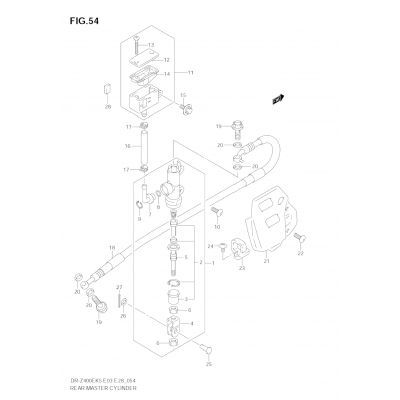 REAR MASTER CYLINDER