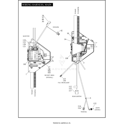 WIRING HARNESS, MAIN (4 OF 6)
