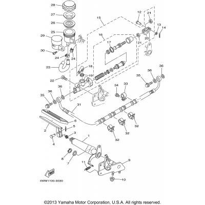 Rear Master Cylinder