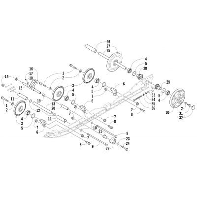 IDLER WHEEL ASSEMBLY