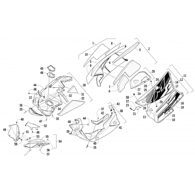 SKID PLATE AND SIDE PANEL ASSEMBLY