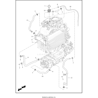 COOLING LINES/RADIATOR