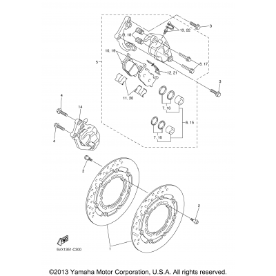 Front Brake Caliper