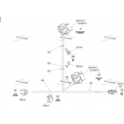 Electrical Harness Hood