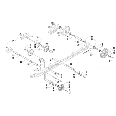 IDLER WHEEL ASSEMBLY