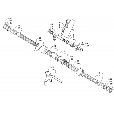 SECONDARY SHIFTING ASSEMBLY