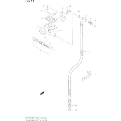 FRONT MASTER CYLINDER