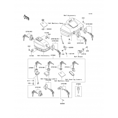 Ignition Switch/Locks/Reflectors