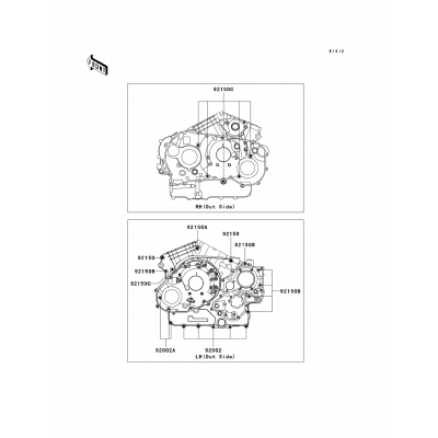 Crankcase Bolt Pattern