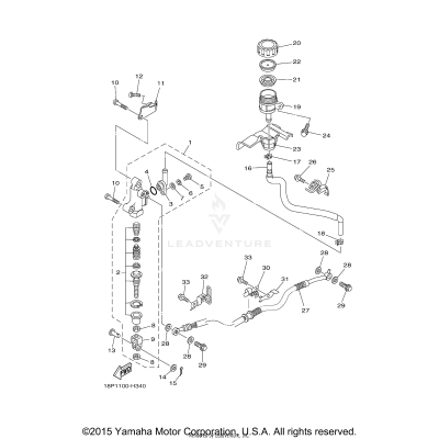 REAR MASTER CYLINDER