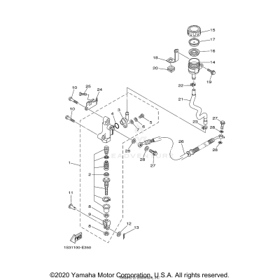 REAR MASTER CYLINDER