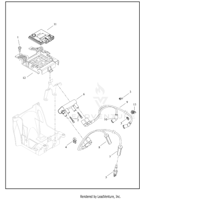 ELECTRONIC CONTROL MODULE (ECM) AND COIL