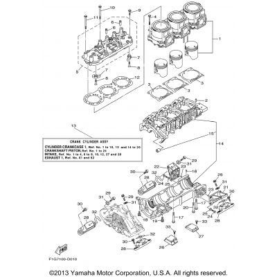 Cylinder Crankcase 1