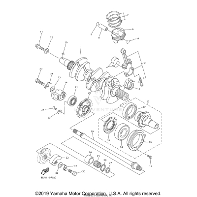 CRANKSHAFT PISTON