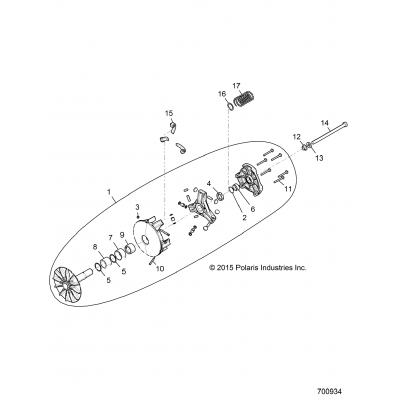 Drive Train, Primary Clutch