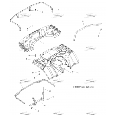 Body, Rear Cab & Rear Rack