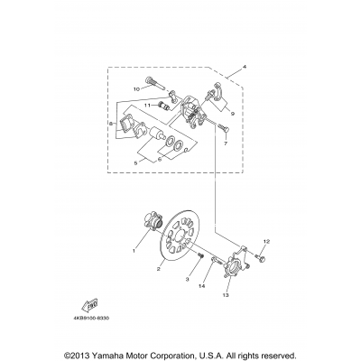 Rear Brake Caliper