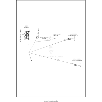 WIRING HARNESS, MAIN - FLHTCUTG (8 OF 10)