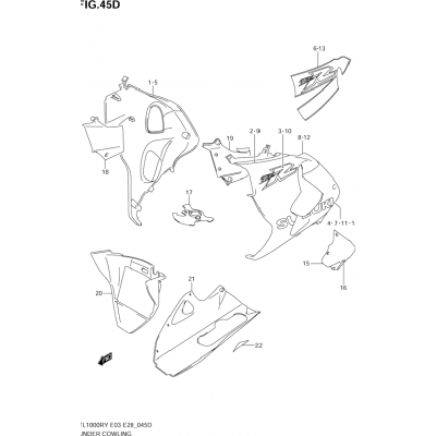 UNDER COWLING (MODEL K2)