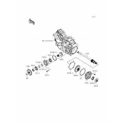 Front Bevel Gear