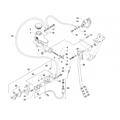 FRONT BRAKE ASSEMBLY