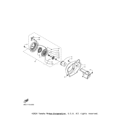 AIR SHROUD & STARTER