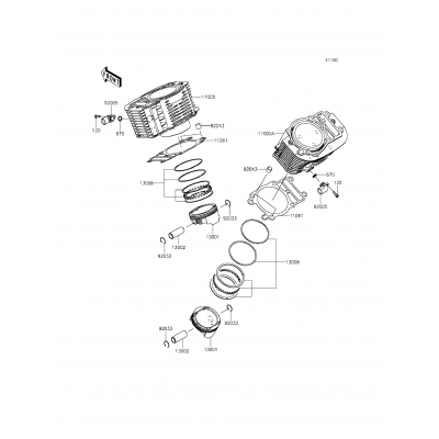 Cylinder/Piston(s)