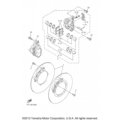 Front Brake Caliper