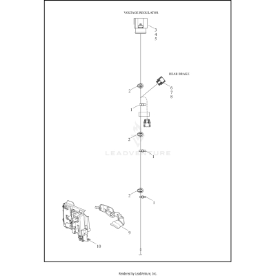 WIRING HARNESS, MAIN, ABS (3 OF 3)