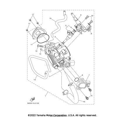 THROTTLE BODY ASSY 1