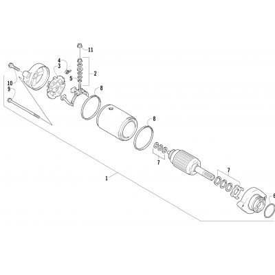 STARTER MOTOR ASSEMBLY