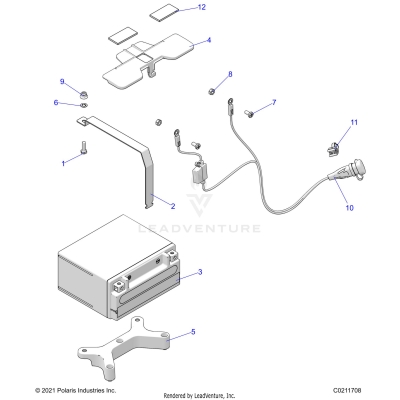 ELECTRICAL, BATTERY - A25SVE95PG (C0211708)