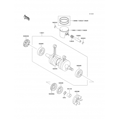 Crankshaft/Piston(s)