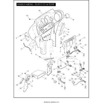 INNER FAIRING - FLHT/C/CU & FLHX