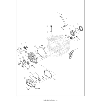 TRANSMISSION BEARINGS AND COVERS