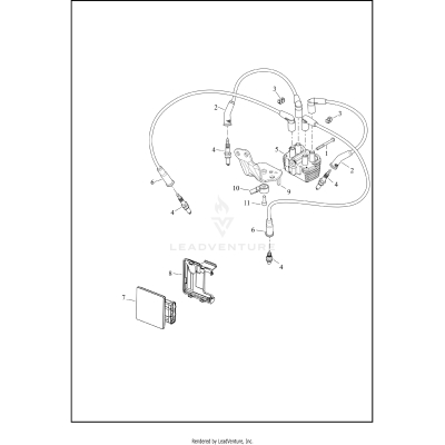 ELECTRONIC CONTROL MODULE (ECM) AND COIL