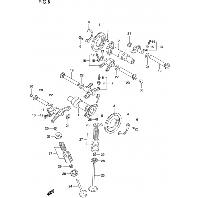 CAMSHAFT - VALVE