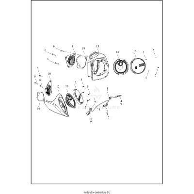 SOUND SYSTEM - FLHLT - REAR