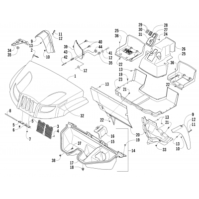 FRONT BODY PANEL ASSEMBLY